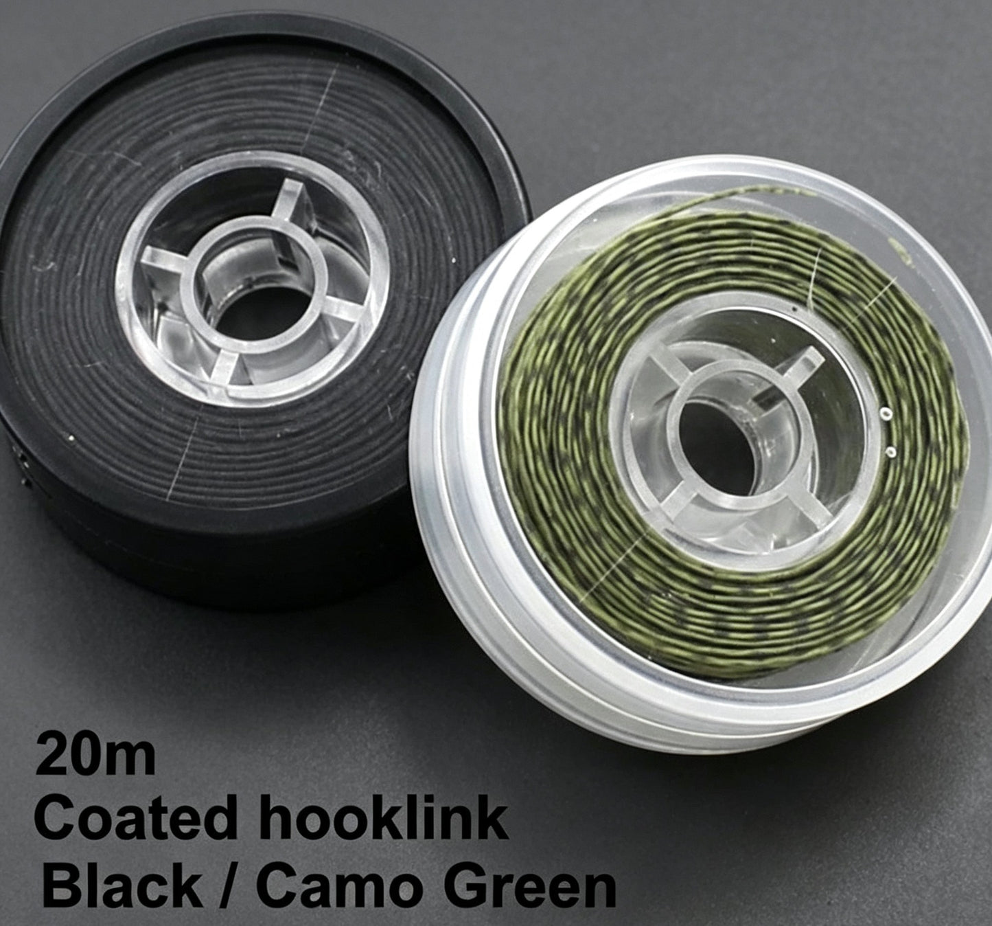Coated Braid Hooklink 15 & 25lb Green 10m