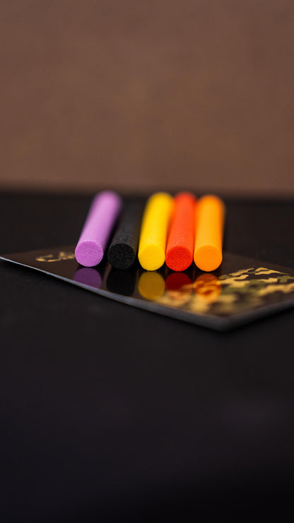 Zig / Balanced Bait Foam Sticks x5 Available in Red Black Orange Purple Yellow