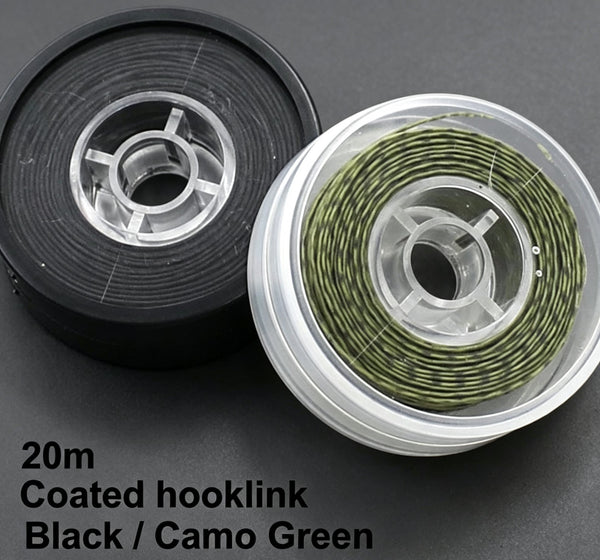 Coated Braid Hooklink 15 & 25lb Green 10m